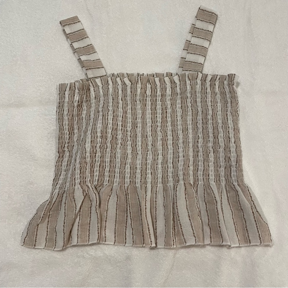 striped tank top